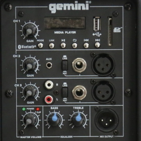 DIFFUSORE GEMINI AS 2115 BT WOOFER DAA 15" 2 vie 600 W RMS sui bassi e 400 W RMS sugli alti 2.000 W di picco totali 